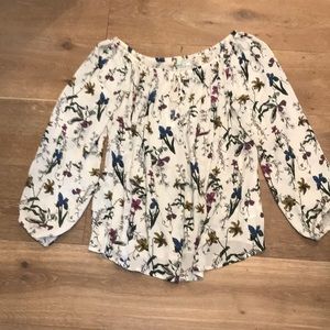 Urban outfitters floral blouse